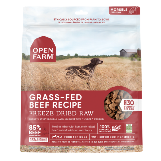 Open Farm - Freeze Dried - Beef Morsels - 13.5oz