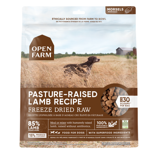 Open Farm - Freeze Dried - Lamb Morsels - 13.5oz