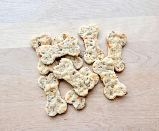 Charlie's Bakeshop - Dog Treat - Bacon Cheeseburger Biscuits - 10 PACK