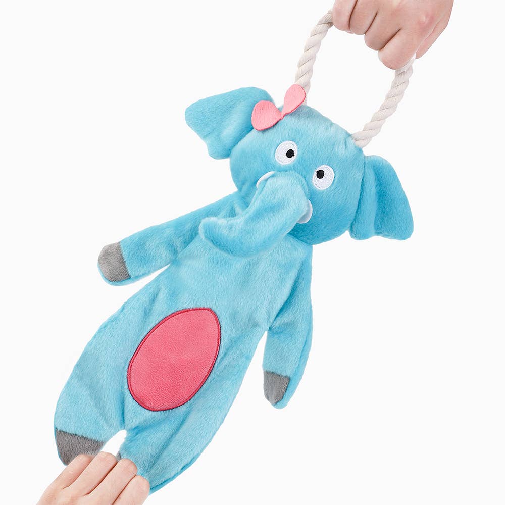 HugSmart Pet - Dog Toy - Elephant Rope Toy
