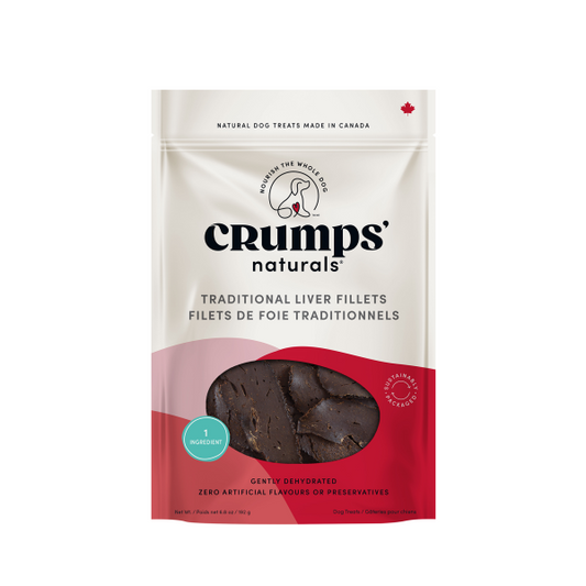 Crumps' - Dog Treat - Traditional Liver Fillets - 192g