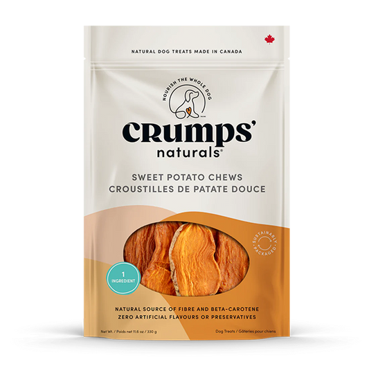 Crumps’ - Dog Treat -  Sweet Potato Chews - 5.6oz