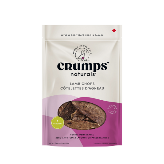Crumps’ - Dog Treat - Lamb Chops -  200g