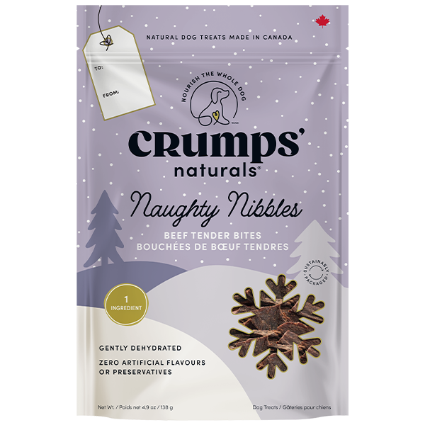 Crumps' - Dog Treat - Naughty Nibbles - Beef Tender Bites - 138g