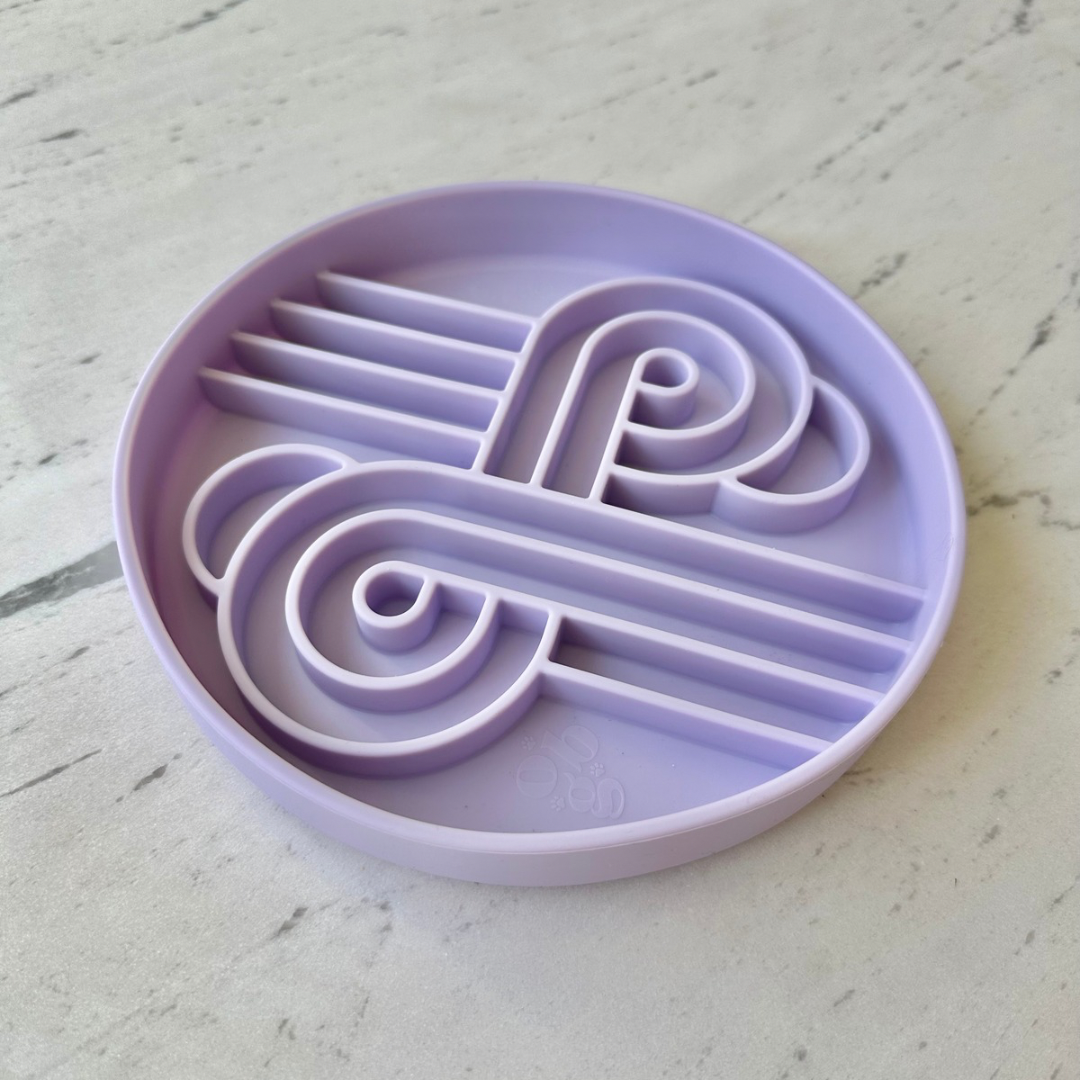 Ollie B Good - Zoomies Slow Feed Bowl - Fig