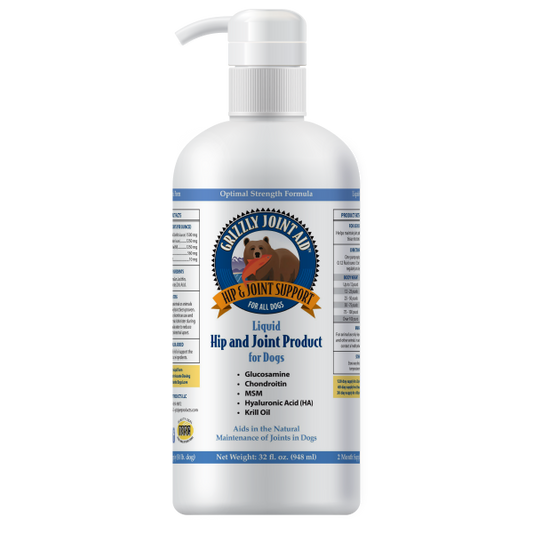 Gizzly - Dog Supplement - Hip & Joint Oil - 32oz