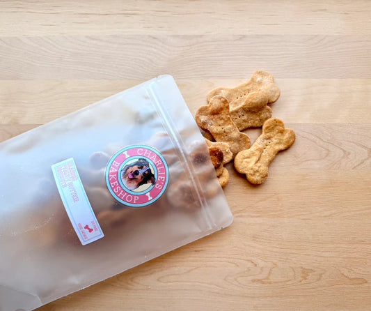 Charlie's Bakeshop - Dog Treat - Classic Peanut Butter Biscuits - 10 PACK
