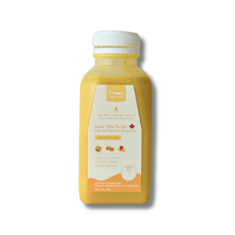 Loopy Paws- Freeze Dried- Milk Powder- Turmeric, Pumpkin + Mango- 30g