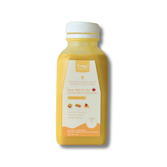 Loopy Paws- Freeze Dried- Milk Powder- Turmeric, Pumpkin + Mango- 30g
