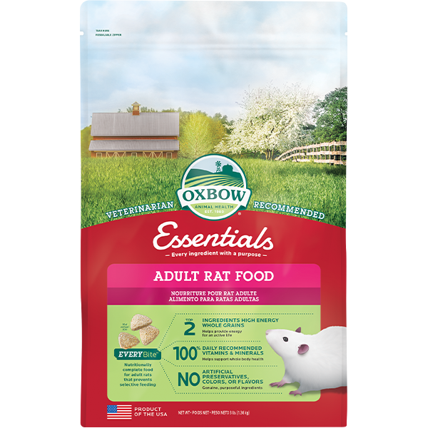 Oxbow Essentials - Adult Rat Food - 1lb