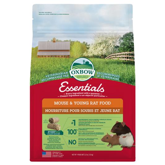 Oxbow Essentials - Mouse & Young Rat Food - 2.5lb