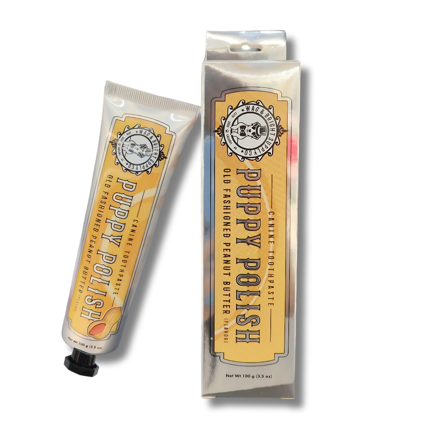 Puppy Polish Toothpaste - Old Fashioned Peanut Butter
