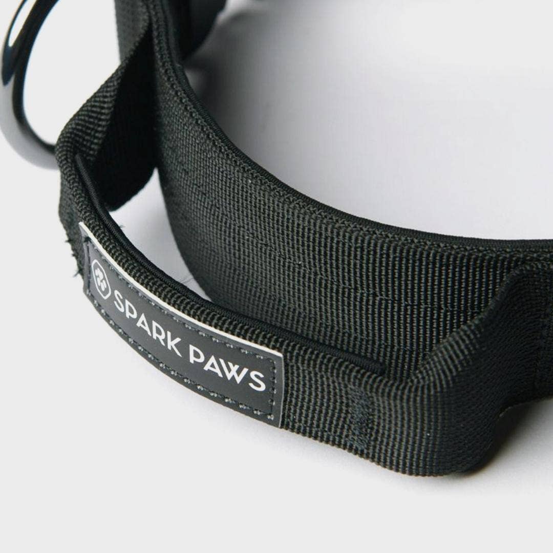 Tactical Dog Collar - Black (1.5"/4cm): S