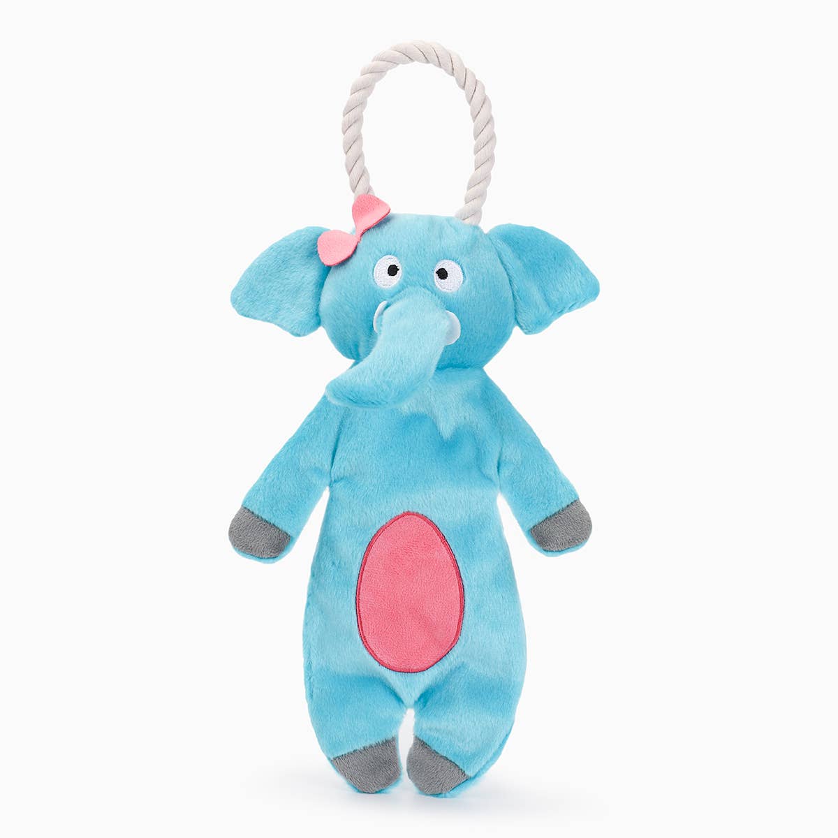 HugSmart Pet - Dog Toy - Elephant Rope Toy