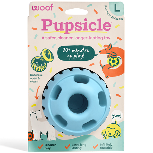 Woof Pet-Pupsicle-Large-Blue