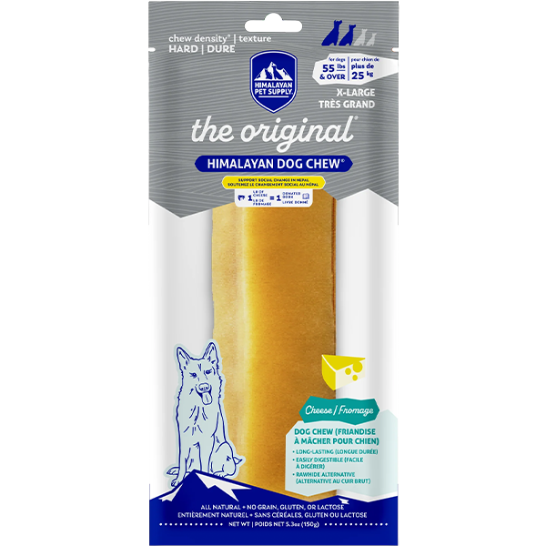 Himalayan Dog Chew-The Original-XL-55lbs and Over- The Himalayan Pet Supply