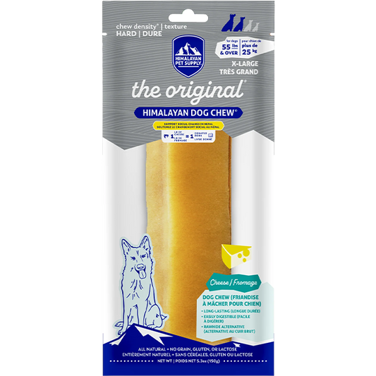 Himalayan Dog Chew-The Original-XL-55lbs and Over- The Himalayan Pet Supply