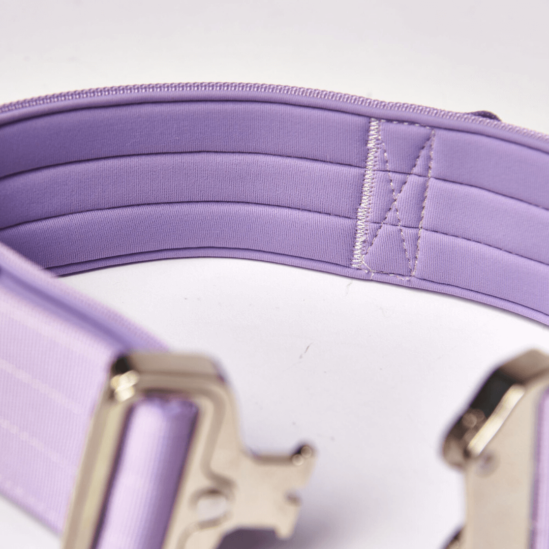 Spark Paws - Tactical Dog Collar - Lilac - 2" Large