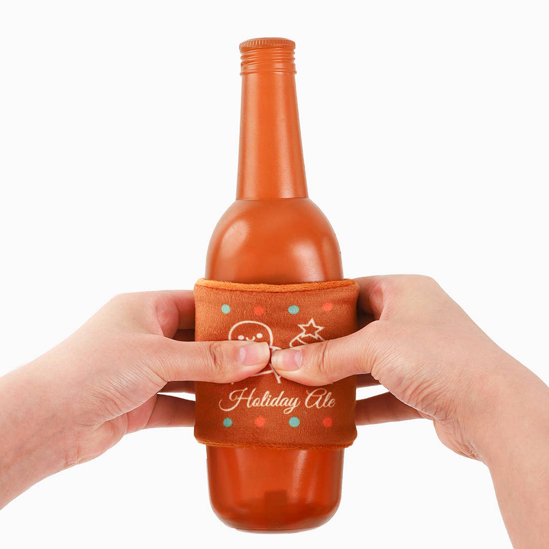 HugSmart Pet - Happy Woofmas | Holiday Ale - TPR Rubber Toy