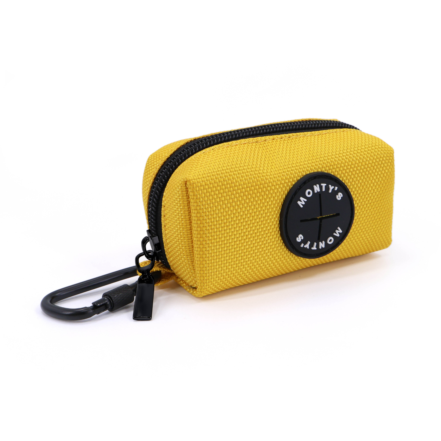 XL Nylon Poop Bag Dispenser Set with 45 Bag Triples Roll: Pink