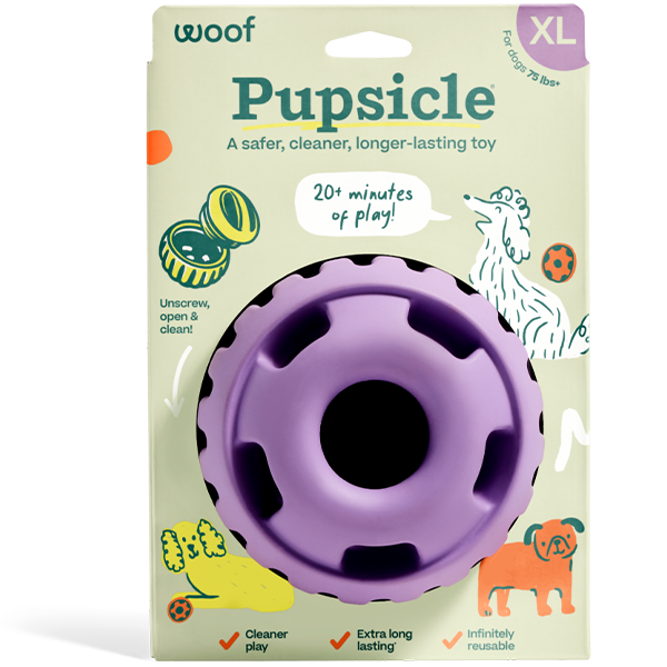 Woof Pet - Dog Toy - Pupsicle - Lavender - XLarge