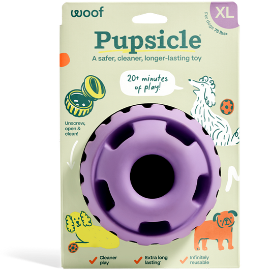 Woof Pet - Dog Toy - Pupsicle - Lavender - XLarge