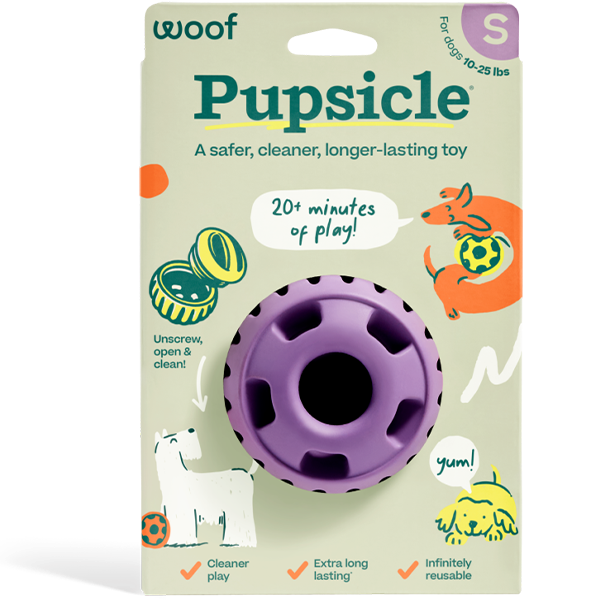 Woof Pet - Dog Toy - Pupsicle - Lavender - Small