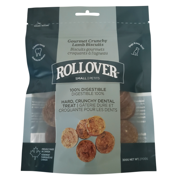 Rollover - Gourmet Crunchy Biscuits - Lamb - Small 300 gm