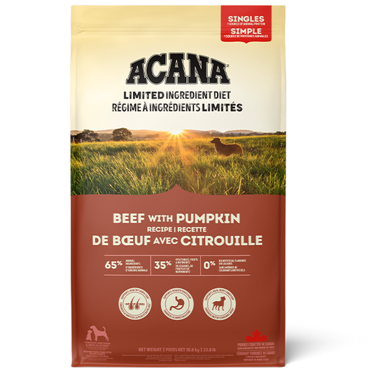 ACANA - Dog Beef with Pumpkin - 10.8 kg