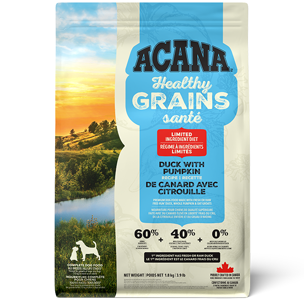 Acana - Dog Food - Healthy Grains Duck w/Pumpkin