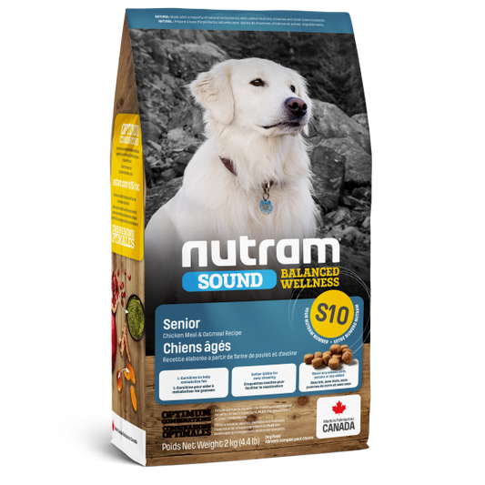 Nutram - Sound Ballance Wellness - S10 Senior - 11.4kg - Dog Food