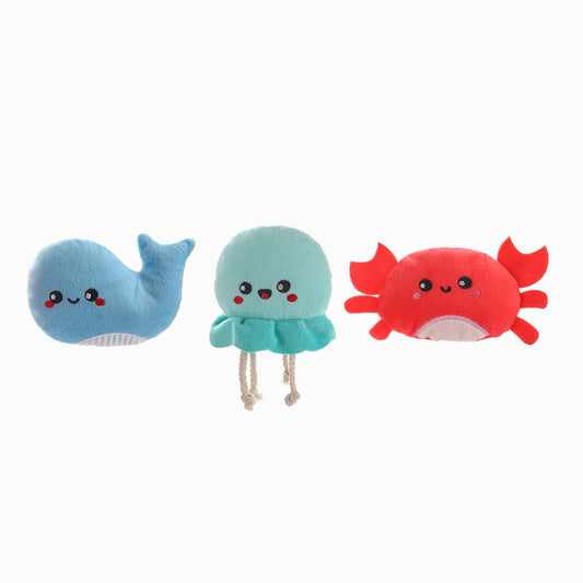 HugSmart Pet - Dog Toy - Ocean Pals - Sea Creatures