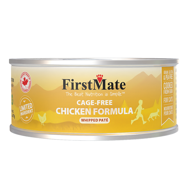 FirstMate-Cat-Cage Free Chicken Formula-Whipped Pate-3.2oz