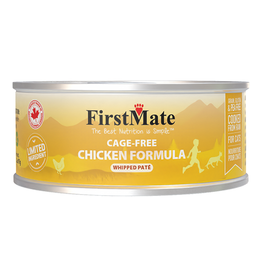 FirstMate-Cat-Cage Free Chicken Formula-Whipped Pate-3.2oz