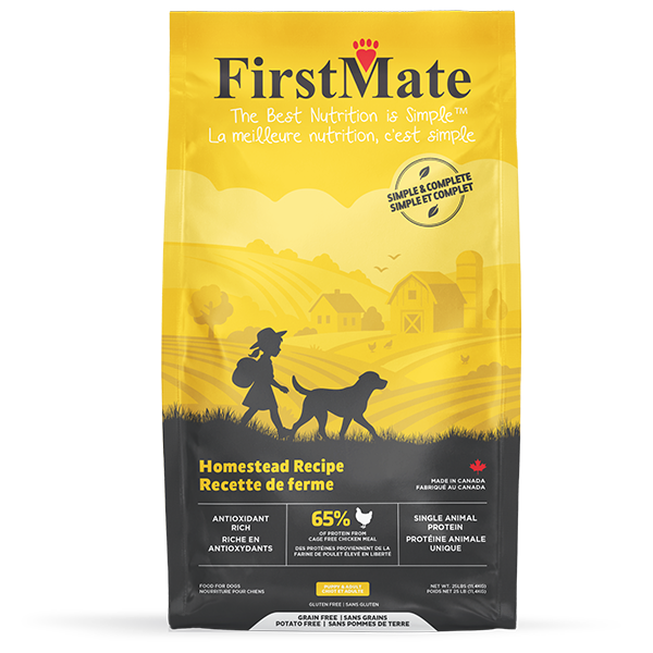 FirstMate - Dog - Simple & Complete - Homestead Recipe - Chicken - 25lb
