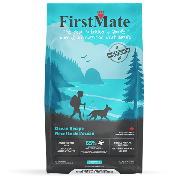 FirstMate - Dog - Simple & Complete - Ocean Recipe - Fish - 25lb