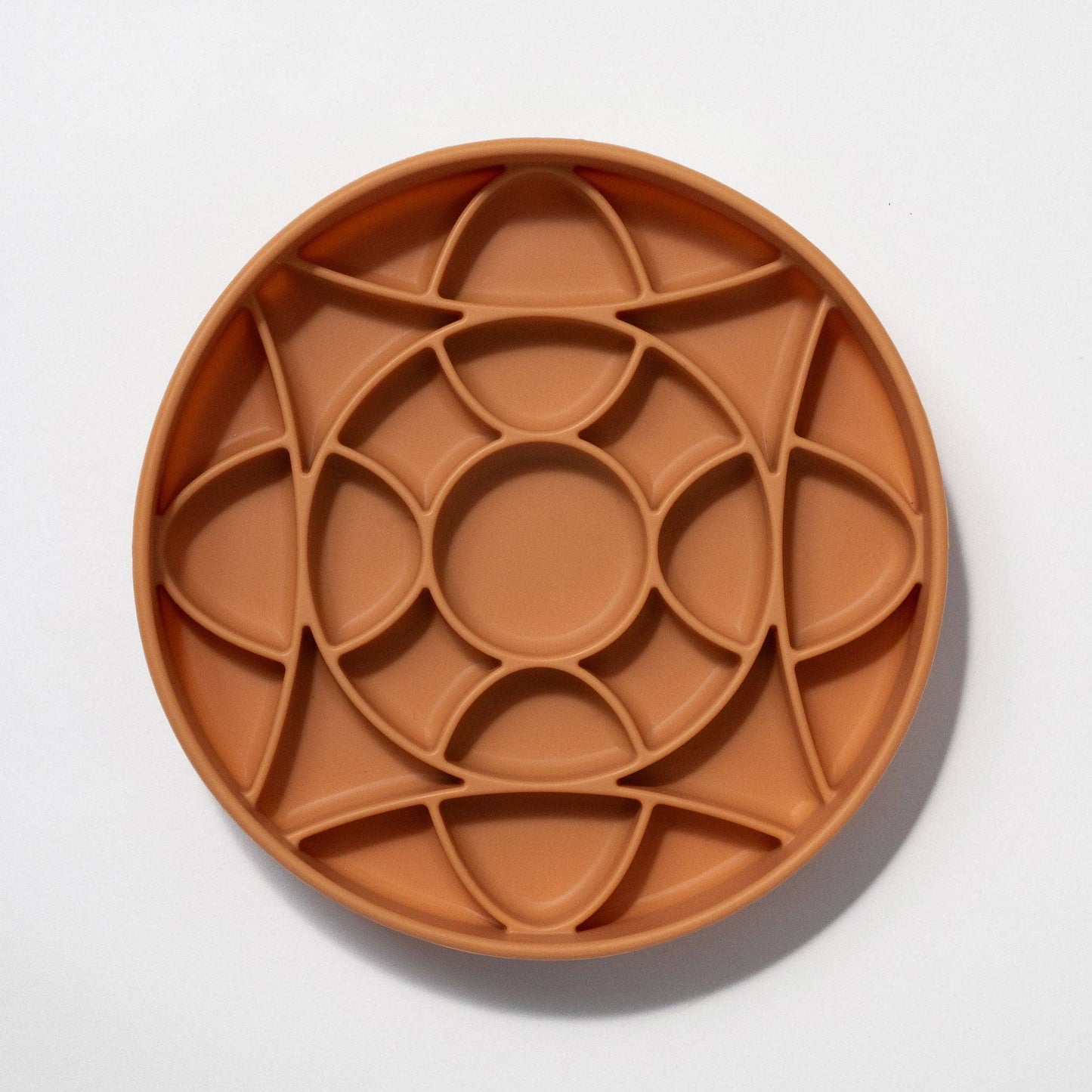 Dogged - Slow Feeder Bowl - Circulo - Nutmeg