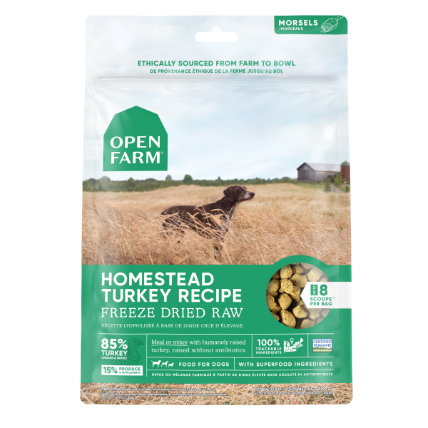 Open Farm - Freeze Dried - Turkey Morsels - 3.5oz