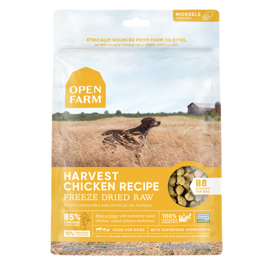 Open Farm - Freeze Dried - Chicken Morsels - 3.5oz