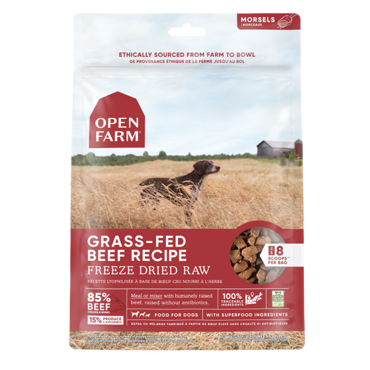Open Farm - Freeze Dried - Beef Morsels - 3.5oz
