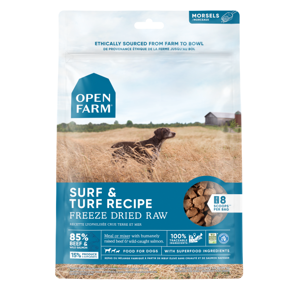 Open Farm - Freeze Dried - Surf & Turf Morsels - 3.5oz