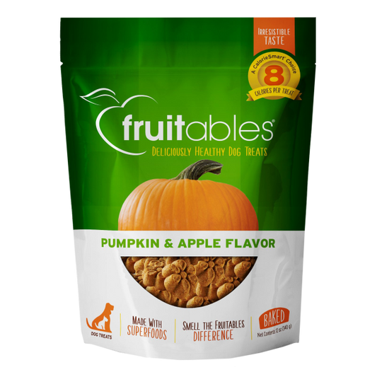 Fruitables - Dog Crunchy Treats Pumpkin & Apple - 340g