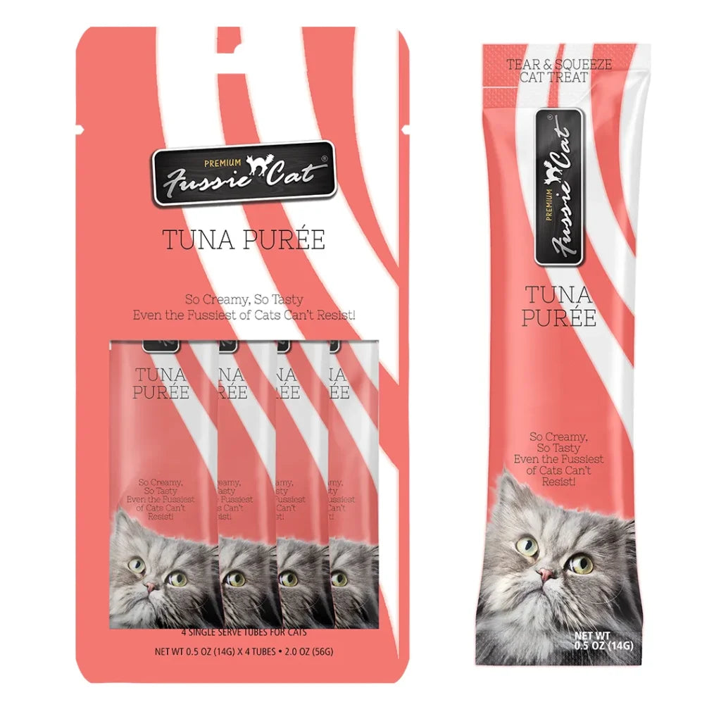 Fussie Cat Treat-Tuna Puree-14g