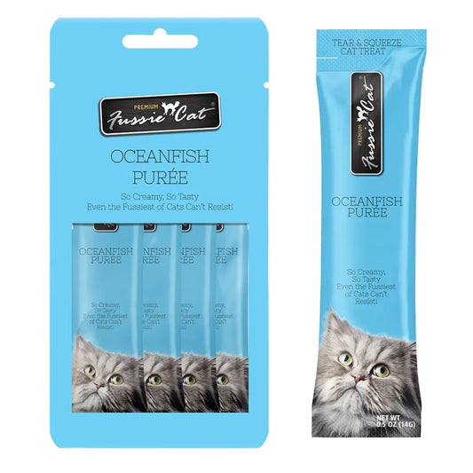Fussie Cat- Oceanfish Puree Treat-14g