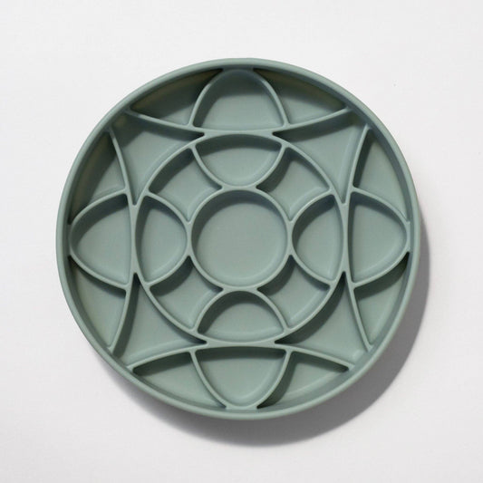 Dogged - Slow Feeder Bowl - Circulo - Seafoam
