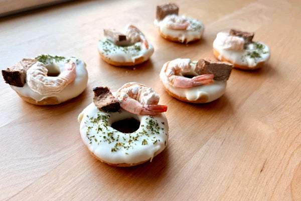 Charlie's Bakeshop - Dog Treat - Surf & Turf Doughnuts - SINGLE