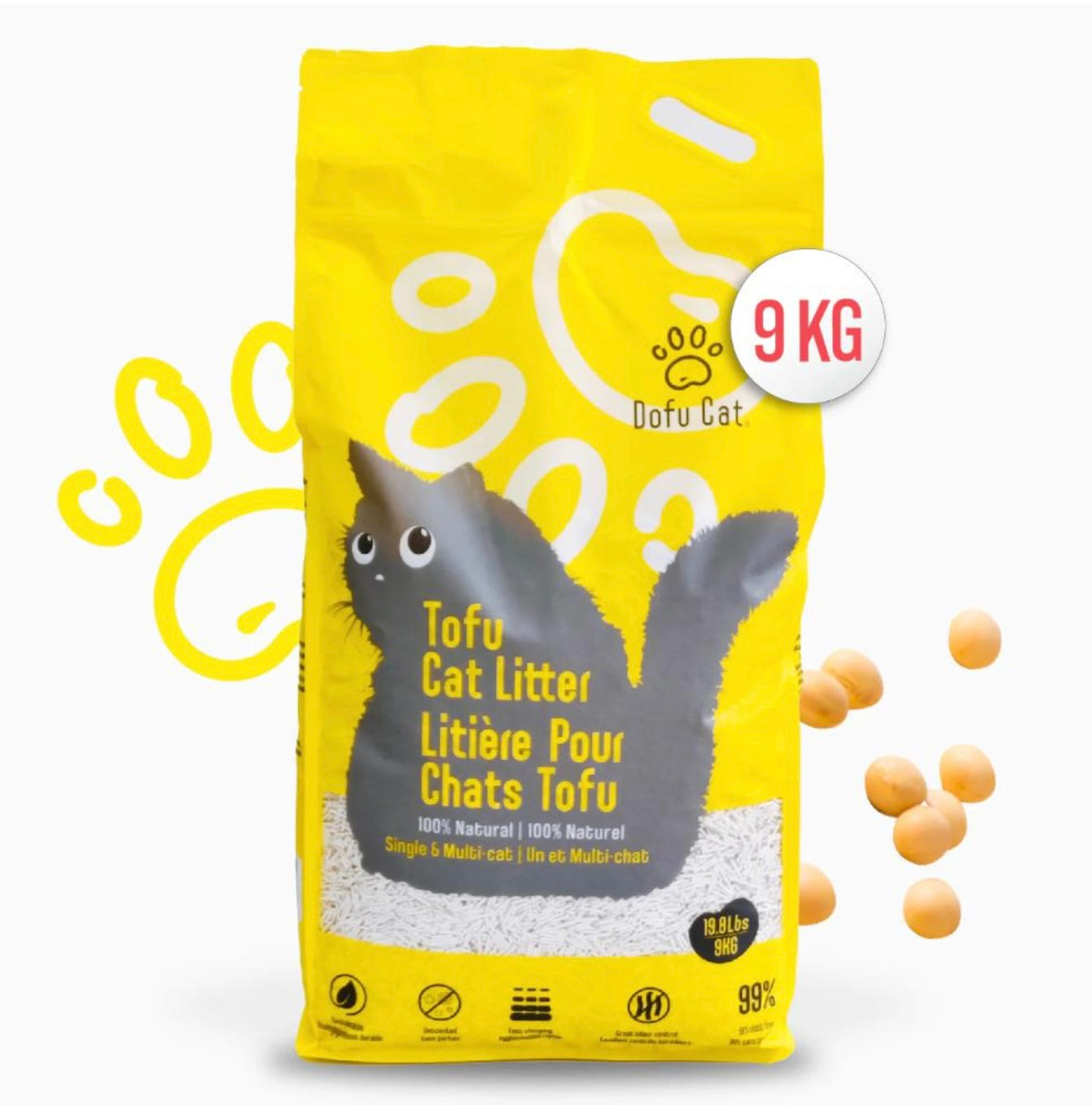 DOFU - Tofu Cat Litter- 9kg