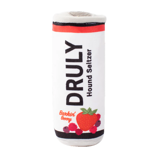 Fringe Studio - Dog Toys - Druly Barkin' Berry Plush Dog Toy