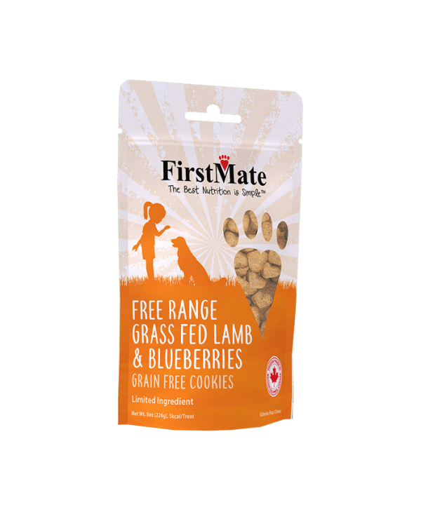 FirstMate - Dog Treat - Lamb Meal & Bluberries - 8oz