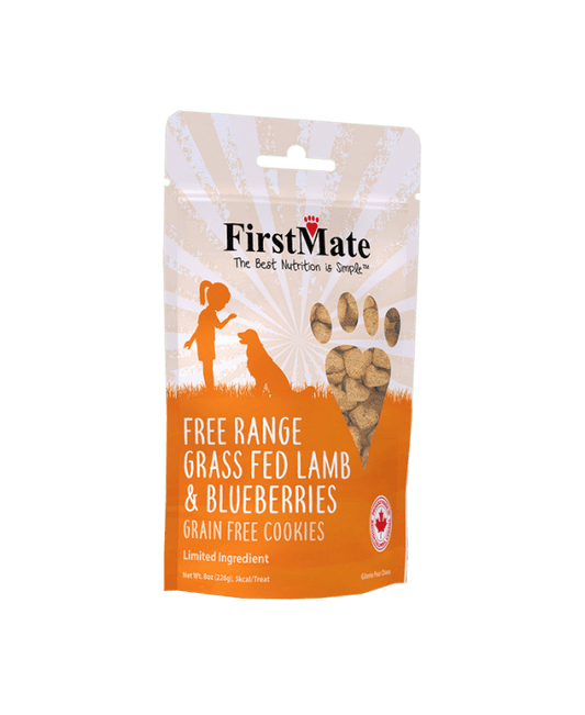 FirstMate - Dog Treat - Lamb Meal & Bluberries - 8oz